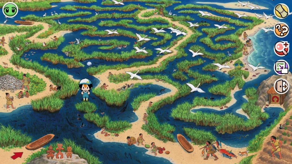 Steam版 時の迷路 ゲーム画面